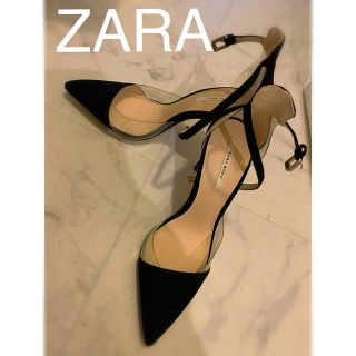 ザラ(ZARA)の新品ZARA クリア　パンプス　サンダル(ハイヒール/パンプス)