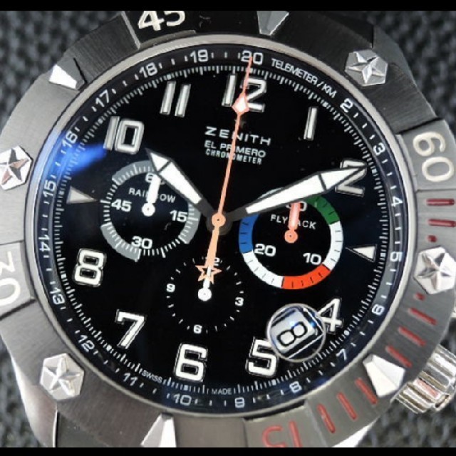 ZENITH(ゼニス)のゼニス エルプリメロ デファイ クラシックレインボー 21.R642メンズ 自動 メンズの時計(腕時計(アナログ))の商品写真