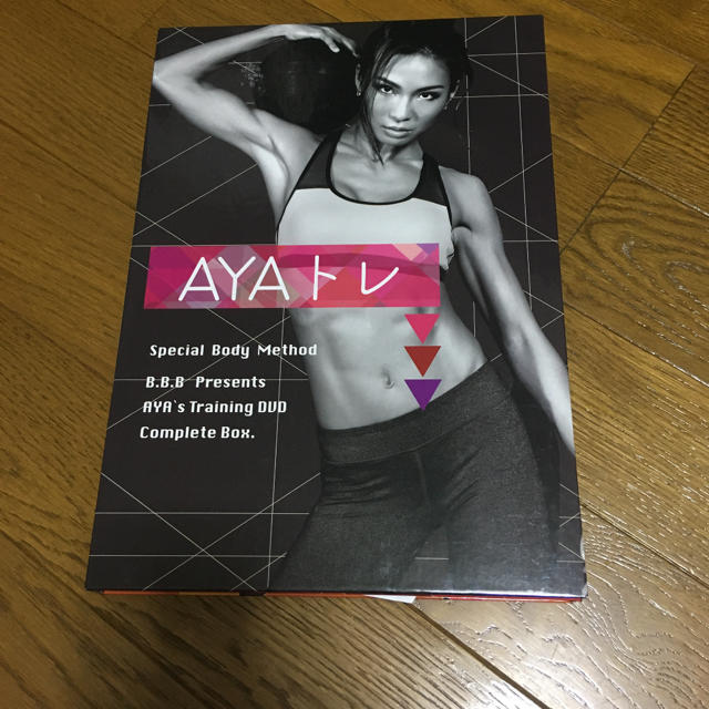 AAA(トリプルエー)のAYAトレ　DVD ４枚セット エンタメ/ホビーのDVD/ブルーレイ(スポーツ/フィットネス)の商品写真