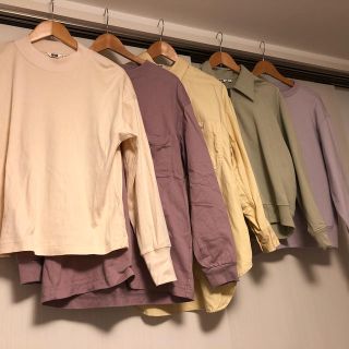 ユニクロ(UNIQLO)の今期ユニクロUのユーズド 5点セットM(Tシャツ(長袖/七分))