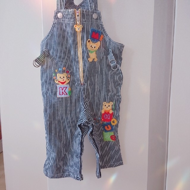 mikihouse(ミキハウス)のMIKI HOUSE サロペット 80 キッズ/ベビー/マタニティのベビー服(~85cm)(カバーオール)の商品写真