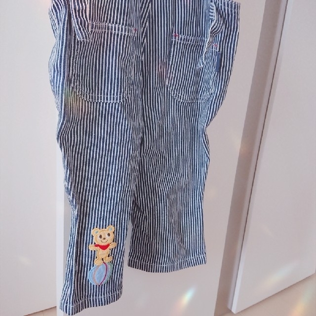 mikihouse(ミキハウス)のMIKI HOUSE サロペット 80 キッズ/ベビー/マタニティのベビー服(~85cm)(カバーオール)の商品写真