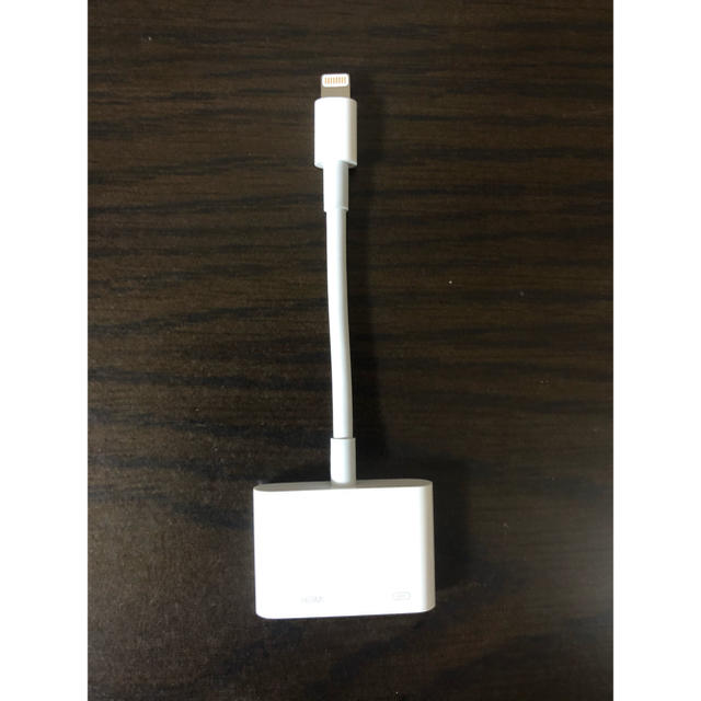 Apple(アップル)のmd826am/a Apple 純正　正規品 スマホ/家電/カメラのテレビ/映像機器(映像用ケーブル)の商品写真