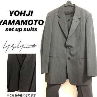 ヨウジヤマモト セットアップスーツ(メンズ)の通販 600点以上 | Yohji Yamamotoのメンズを買うならラクマ