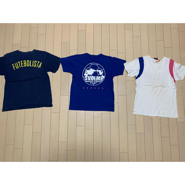 LUZ(ルース)のTシャツ 3点セット (難あり) サイズ  左から　XS、140,140 キッズ/ベビー/マタニティのキッズ服男の子用(90cm~)(Tシャツ/カットソー)の商品写真