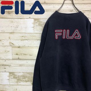 フィラ(FILA)のフィラ(FILA)☆刺繍 ビッグロゴ スウェット トレーナー(スウェット)