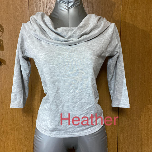 heather(ヘザー)のHeather 2way カットソー レディースのトップス(カットソー(長袖/七分))の商品写真