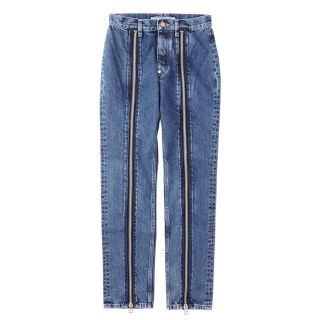 ジョンローレンスサリバン(JOHN LAWRENCE SULLIVAN)のWASHED DENIM ZIPPED PANTS / INDIGO(デニム/ジーンズ)