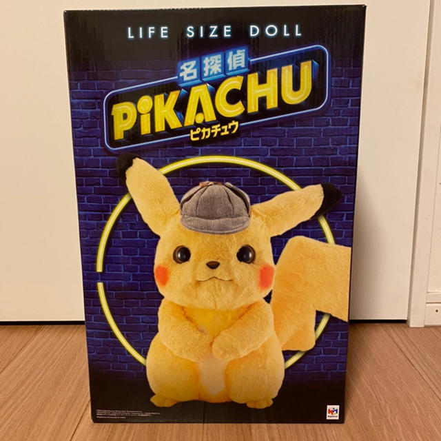 MegaHouse - 名探偵ピカチュウ LIFE SIZE DOLL の通販 by ミュウミュウ
