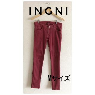 イング(INGNI)の【最終SALE】INGNI イング　パンツ　ボルドー　ワインレッド　スキニー(デニム/ジーンズ)