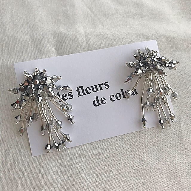 KBF(ケービーエフ)のicicle silver pierce/earring ハンドメイドのアクセサリー(ピアス)の商品写真