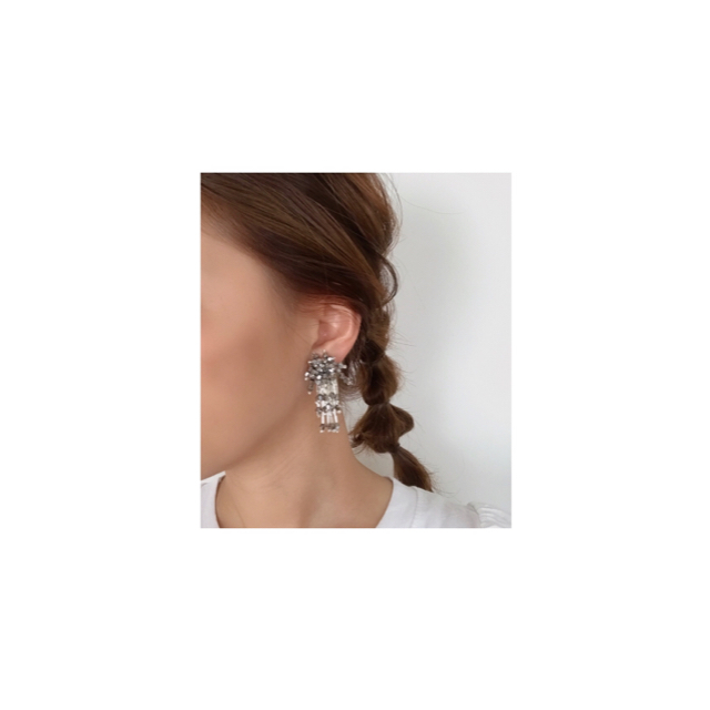 KBF(ケービーエフ)のicicle silver pierce/earring ハンドメイドのアクセサリー(ピアス)の商品写真