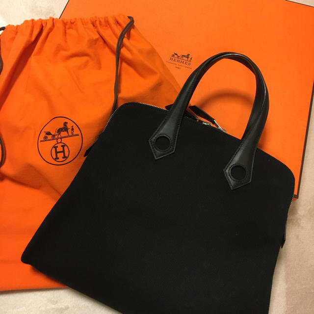 【USED・美品】HERMES サックイブーPM 黒　□I刻印