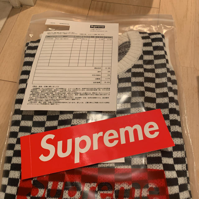 Supreme(シュプリーム)のSupreme 20SS Back Logo Sweater M メンズのトップス(ニット/セーター)の商品写真