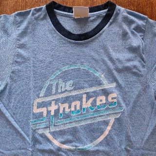 ヴィンテージ2001年当時物THE STROKESストロークス　Tシャツ(Tシャツ/カットソー(半袖/袖なし))