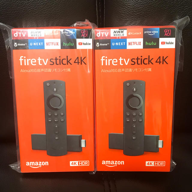 Amazon Fire tv stick 4K  2個セット