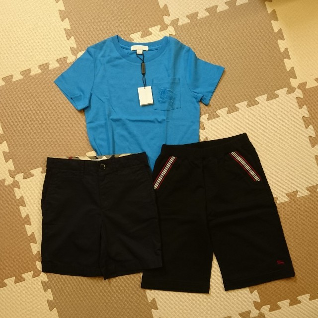 贈る結婚祝い BURBERRY ベビー服 Tシャツ 半ズボン セット rpg.org.ar