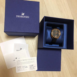 スワロフスキー(SWAROVSKI)のSWAROVSKI スワロフスキー クリスタルライングラム ウォッチ 時計♡(腕時計)