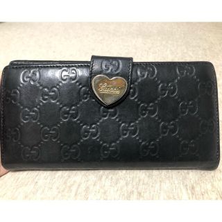 グッチ(Gucci)のグッチ長財布　ハート(財布)