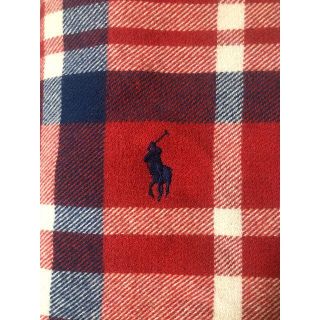 ポロラルフローレン(POLO RALPH LAUREN)のラルフローレン　polo ポロ ブランケット　美品(毛布)