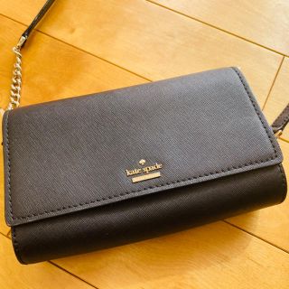 ケイトスペードニューヨーク(kate spade new york)のkate spade ケイトスペード　ショルダー　ウォレット　財布(財布)