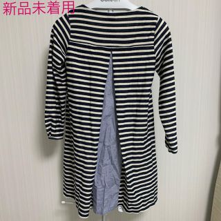 オリーブデオリーブ(OLIVEdesOLIVE)の最終価格！授乳服　ボーダーワンピース　産前産後服(マタニティウェア)