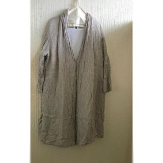 ネストローブ(nest Robe)のネストローブnest Robeリネンロングカーディガンとコットンチュニックセット(カーディガン)