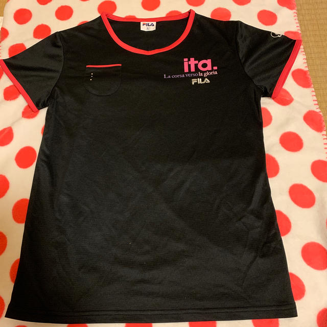 FILA(フィラ)の値下げ‼️FILA  レディース Tシャツ L レディースのトップス(Tシャツ(半袖/袖なし))の商品写真