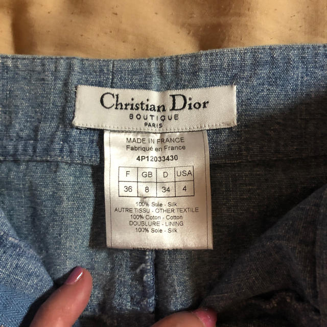 Christian Dior(クリスチャンディオール)のクリスチャンディオールスカート レディースのスカート(ミニスカート)の商品写真