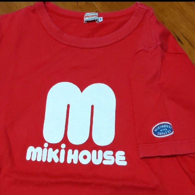 mikihouse(ミキハウス)のミキハウス　MIKIHOUSE　ビッグロゴ　Tシャツ レディースのトップス(Tシャツ(半袖/袖なし))の商品写真