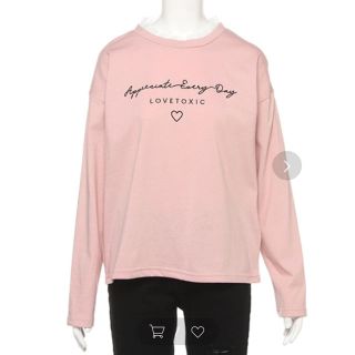 ラブトキシック(lovetoxic)の新品　ラブトキシック　長袖カットソー　140(Tシャツ/カットソー)