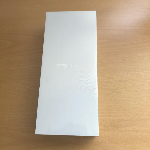 新品未開封！OPPO スマートフォン RENO A 64GB ブルースマホ家電カメラ