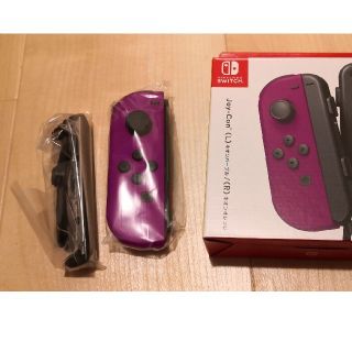 ニンテンドースイッチ(Nintendo Switch)の【スイッチ Switch】Joy-Con ジョイコン パープル 紫 左のみ(携帯用ゲーム機本体)