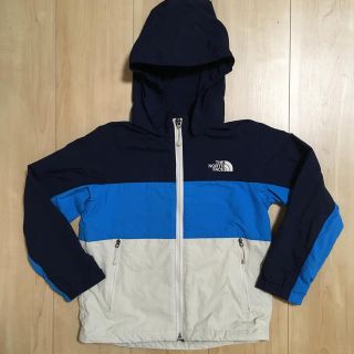 ザノースフェイス(THE NORTH FACE)の美品 ノースフェイス キッズコンパクトジャケット(ジャケット/上着)