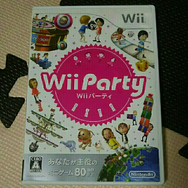 Wii(ウィー)のWii Party ソフト エンタメ/ホビーのゲームソフト/ゲーム機本体(家庭用ゲームソフト)の商品写真