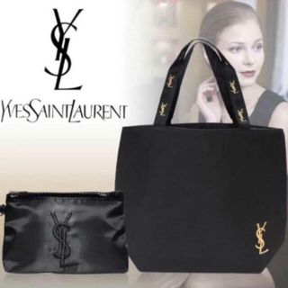 イヴサンローランボーテ(Yves Saint Laurent Beaute)の【イヴサンローラン】YSL トートバッグ コスメポーチ カバン バッグ ポーチ(トートバッグ)