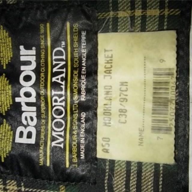 Barbour(バーブァー)のBarbour / MOORLAND JACKET 38 メンズのジャケット/アウター(ミリタリージャケット)の商品写真