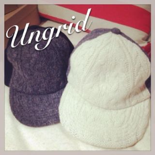 アングリッド(Ungrid)のぱるぽる様お取り置き中@27日まで(キャップ)