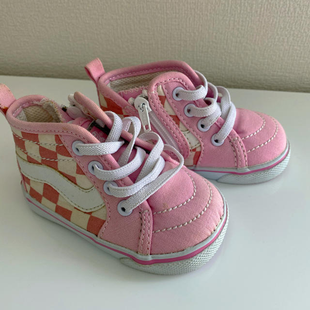 VANS(ヴァンズ)のVANS チェッカー 12cm キッズ/ベビー/マタニティのベビー靴/シューズ(~14cm)(スニーカー)の商品写真