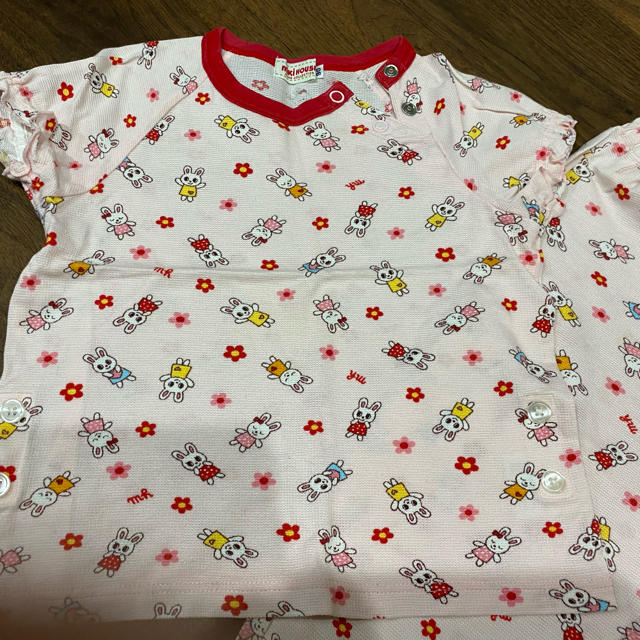 mikihouse(ミキハウス)のミキハウス　90センチ キッズ/ベビー/マタニティのキッズ服女の子用(90cm~)(パジャマ)の商品写真