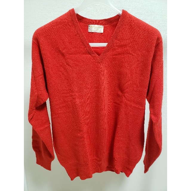 【即出荷】 UNITED ARROWS Vネックセーター(赤) ARROWS UNITED - ニット+セーター