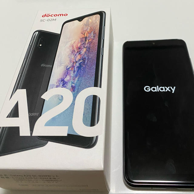 docomo SIMフリー Galaxy A20 SC-02M - スマートフォン本体