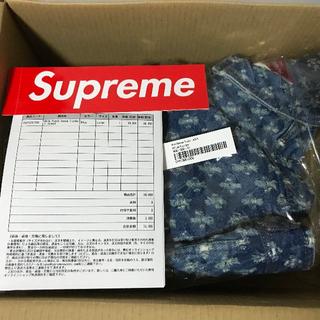 シュプリーム(Supreme)のHole Punch Denim Trucker Jacket Lサイズ(Gジャン/デニムジャケット)