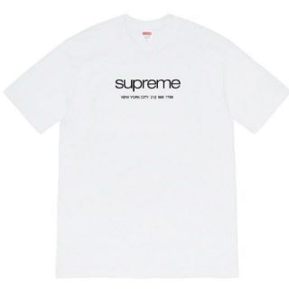 シュプリーム(Supreme)のSupreme 20ss Shop Tee White XL サイズ(Tシャツ/カットソー(半袖/袖なし))