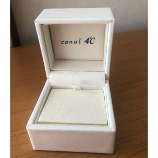 カナルヨンドシー(canal４℃)の✨【ほぼ新品】canal 4℃ ジュエリー BOX 白　✨(その他)