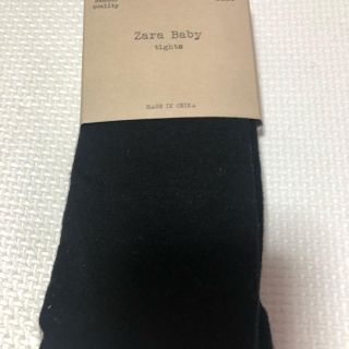 ザラキッズ(ZARA KIDS)の最終値下げ【3〜4歳用】 ZARAbaby 黒タイツ(靴下/タイツ)