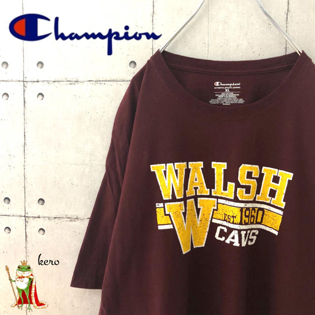 Champion(チャンピオン)の【超レア】チャンピオン カレッジ Tシャツ バスケ アメリカ輸入！ メンズのトップス(Tシャツ/カットソー(半袖/袖なし))の商品写真