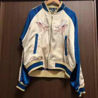 jouetie リバーシブル刺繍スカジャン