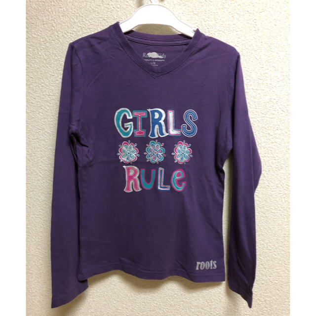 Roots Kids 女の子 ロンT  140 キッズ/ベビー/マタニティのキッズ服女の子用(90cm~)(Tシャツ/カットソー)の商品写真