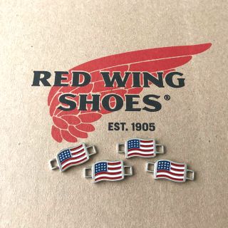 レッドウィング(REDWING)の【レッドウィング】純正レースキーパー(星条旗) 4個2組 [非売品](ブーツ)